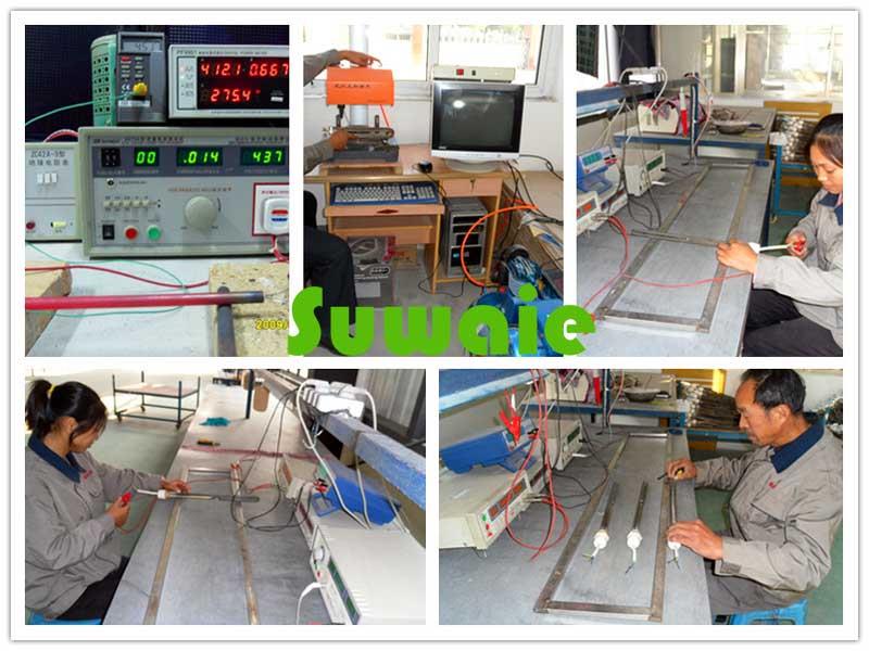 Cartridge Heater For Plastic Extruder test