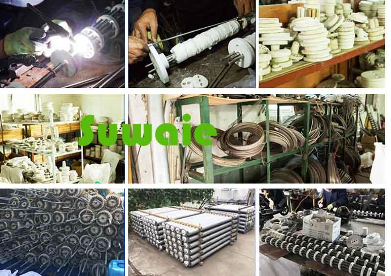 Proses kerja pemanas gelendong Bobbin heater working process